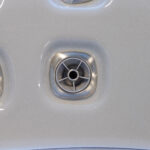 Šlifuoto nerūdijančio plieno purkštukų apvadai