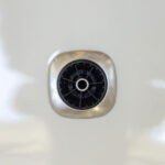 Šlifuoto nerūdijančio plieno purkštukų apdaila