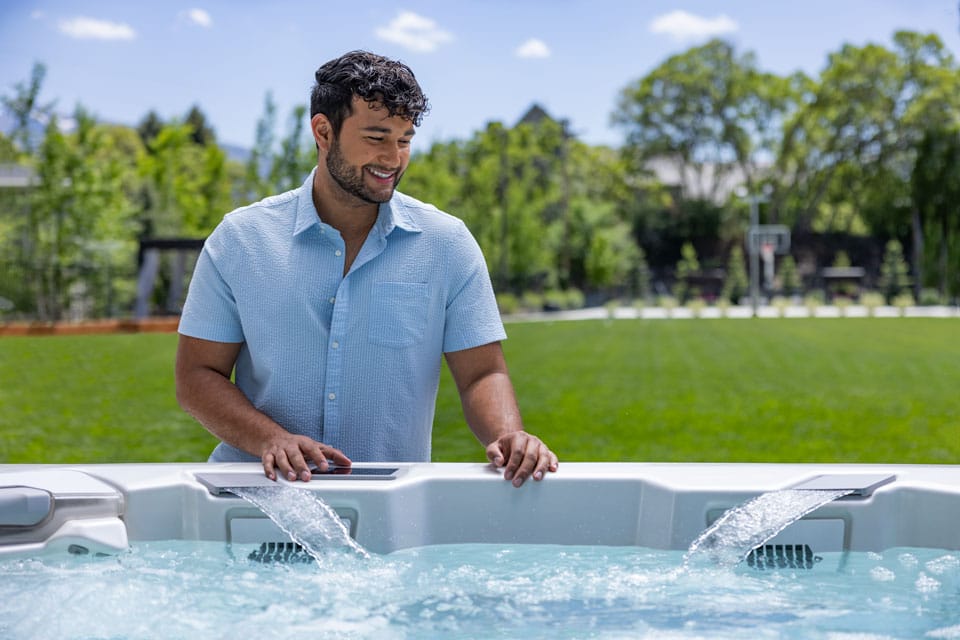 etPak masažo sistema masažinėje spa vonioje